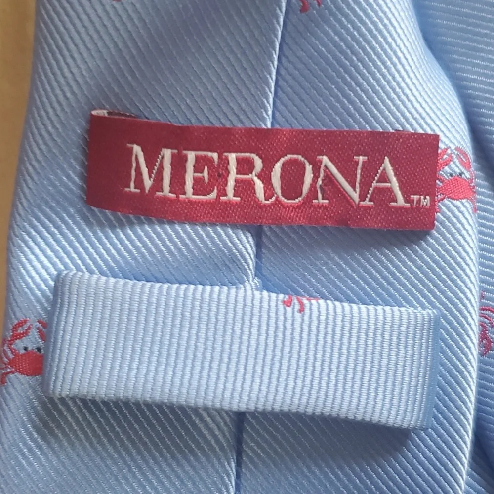 Merona 🦀 crab necktie - Picture 4 of 5